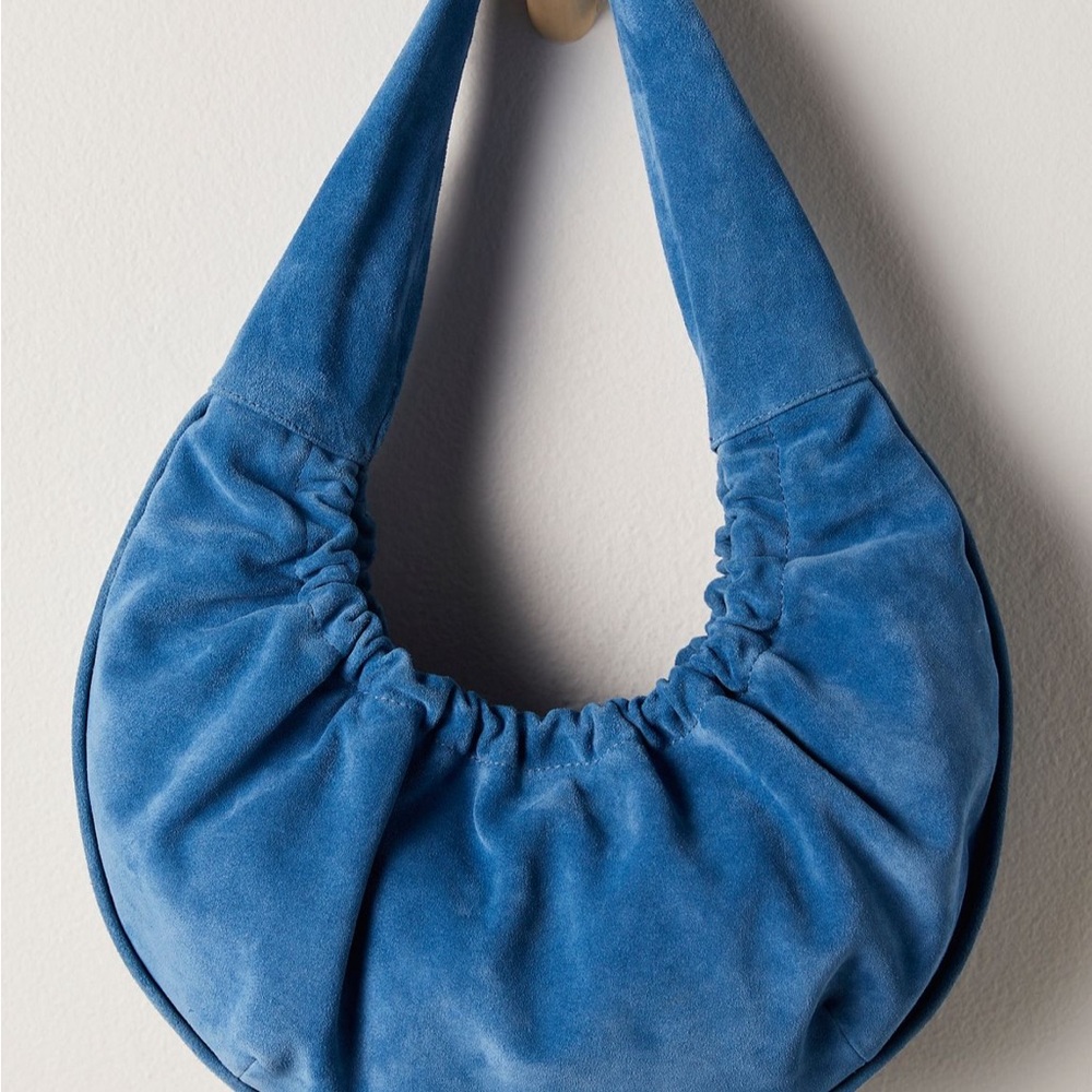Free People Blue Hobo Bag